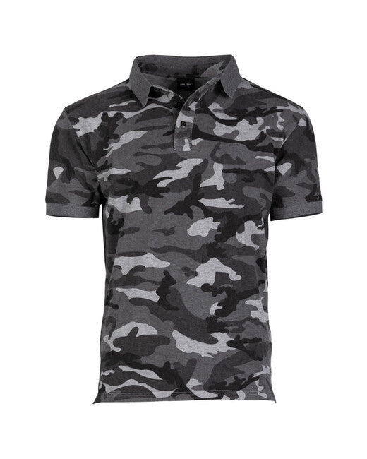 Mil-Tec Urban Polo Shirt, Short Sleeve