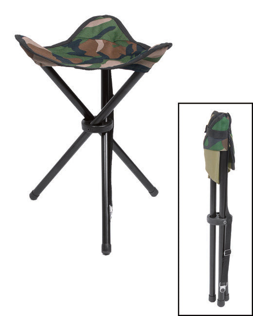 Mil-Tec Tripod Folding, Woodland
