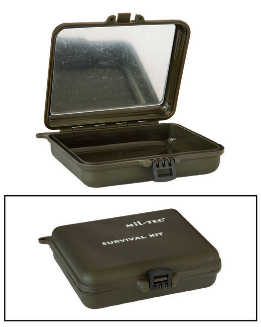 Mil-Tec Storage Box 12x10x3.5cm, Olive