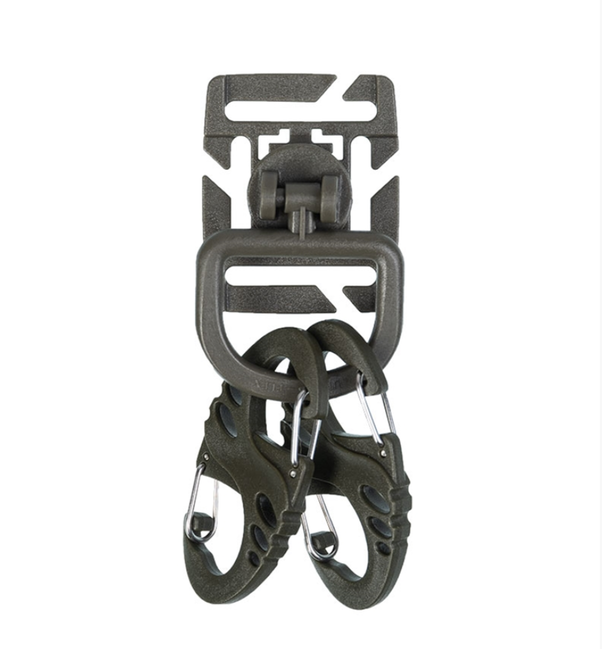 Mil-Tec Ultimate Tactical Carabiner Set, Olive