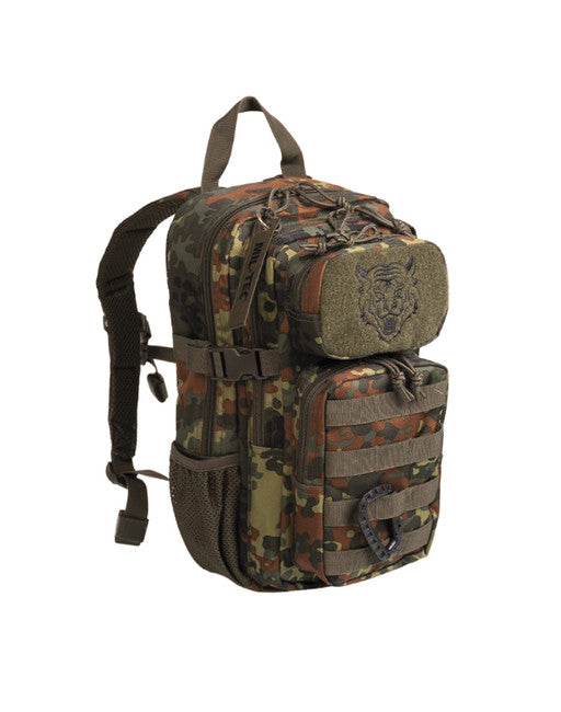 Mil-Tec US Assault Kids Backpack Flecktarn 14L