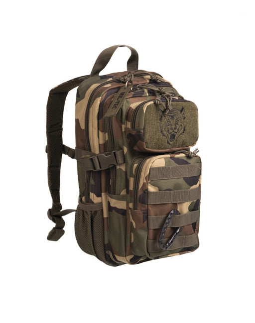 Mil-Tec US Assault Kids Backpack, Woodland, 14L