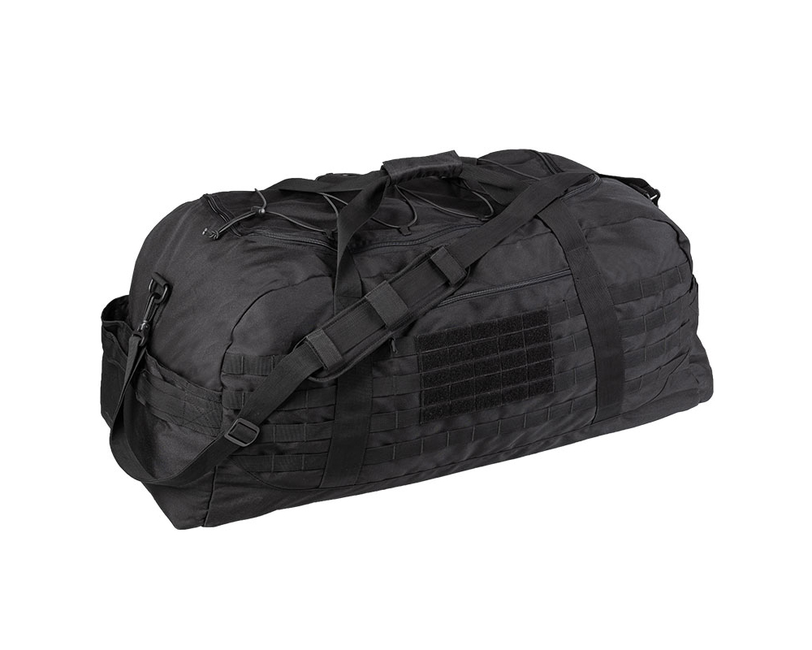 Mil-Tec Combat Shoulder Bag, Black, 105L