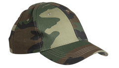 Mil-Tec Baseball Cap US, Woodland