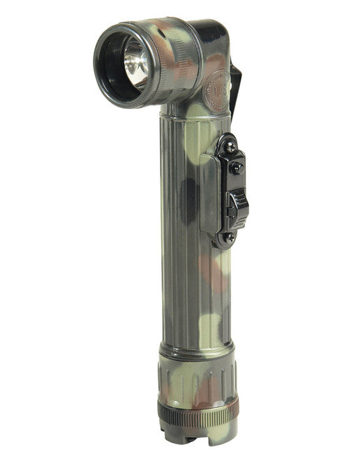 Mil-Tec US LED Flashlight, Flecktarn, Large 21cm