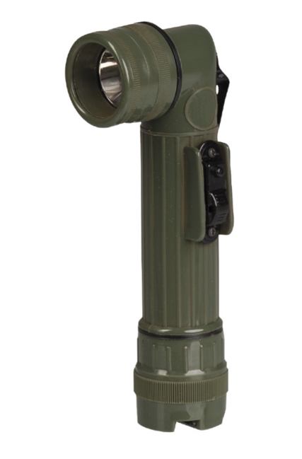 Mil-Tec US Flashlight Medium 17cm, Olive