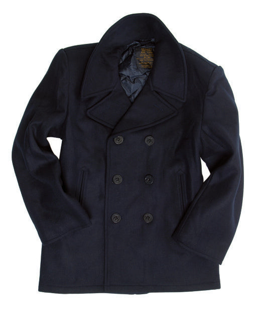 Mil-Tec US Wool Coat, Navy Blue