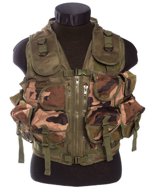 Mil-Tec Tactical Vest 9 Pockets CCE Camo