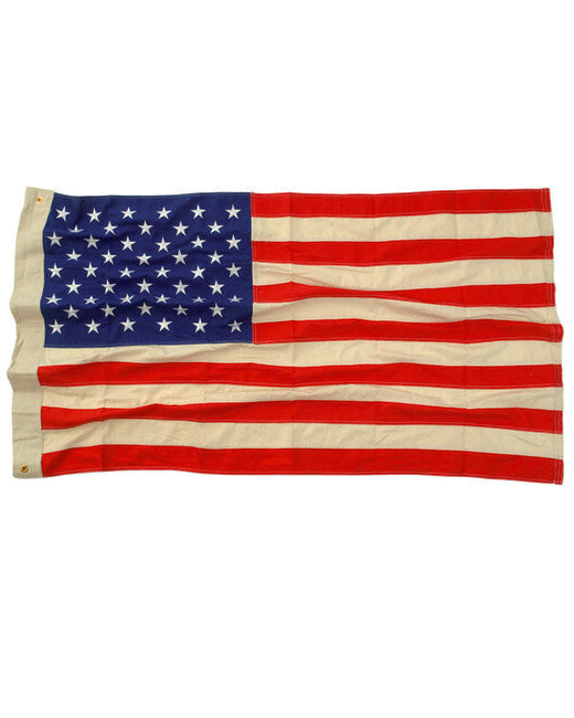 Mil-Tec USA Flag 50 Stars Vintage Cotton Embroidered 90x150cm