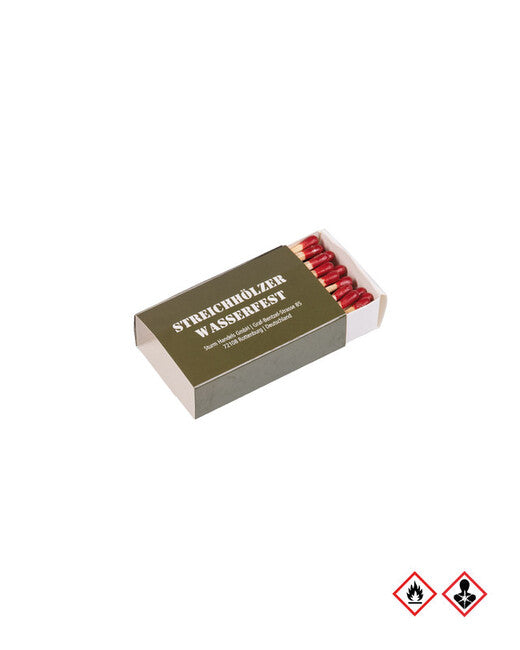 Mil-Tec Waterproof Matches, 4 Boxes