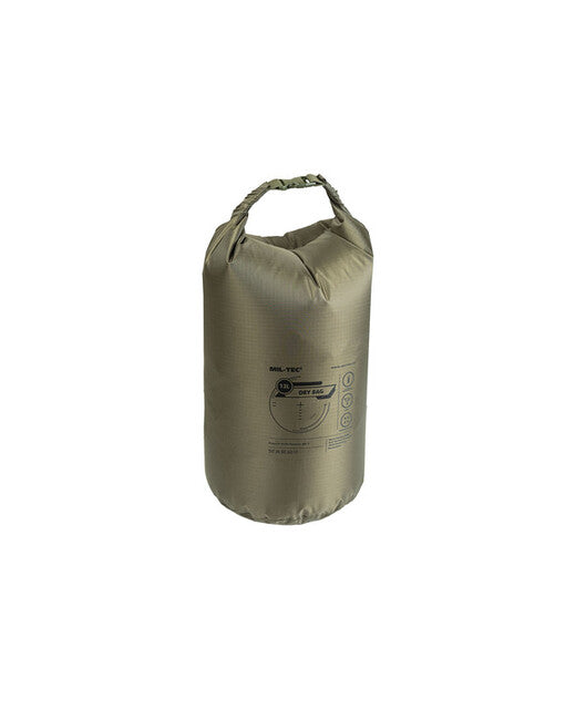 Mil-Tec Waterproof Bag 13L, Olive