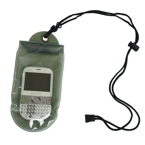 Mil-Tec Waterproof Neck Pouch, Olive 100x230mm