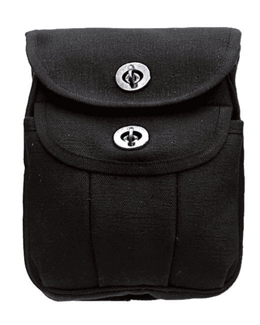 Mil-Tec Ranger Canvas Pouch Belt, Black