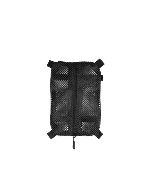 Mil-Tec Small Black Mesh Organizer Pouch for Backpack