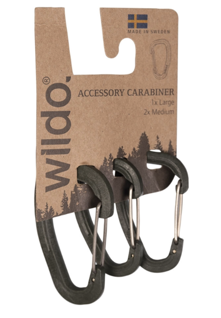 Mil-Tec Wildo Carabiner Set 3pcs, Olive