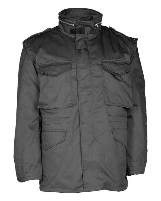 Mil-Tec US M65 Winter Jacket, Black