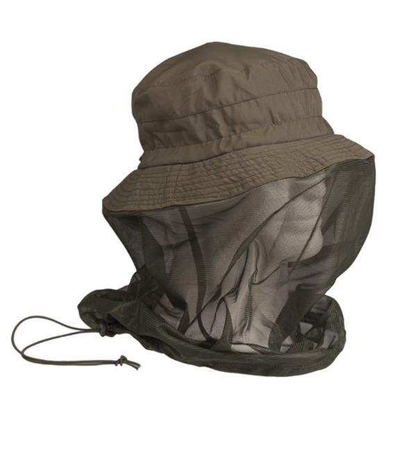 Mil-Tec Boonie Hat with Mosquito Net, Olive