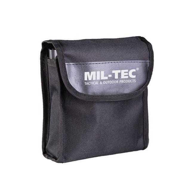 Mil-Tec Binoculars 8x42 Waterproof with Case, Black