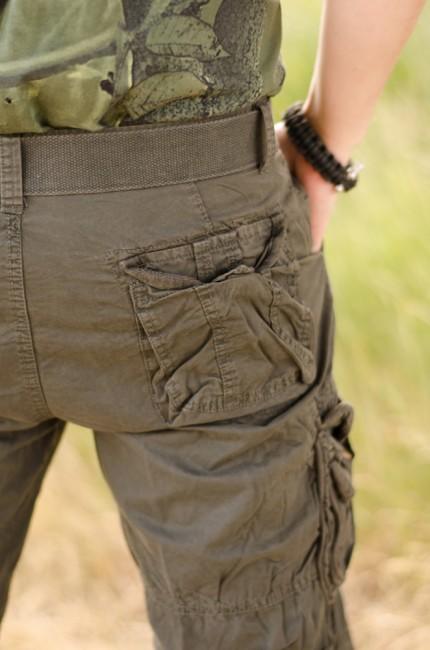 Mil-Tec Vintage Shorts Prewash Black
