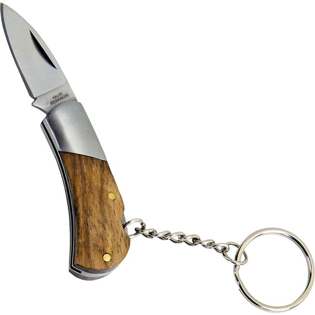 Haller Mini Pocket Knife, Zebrano Wood