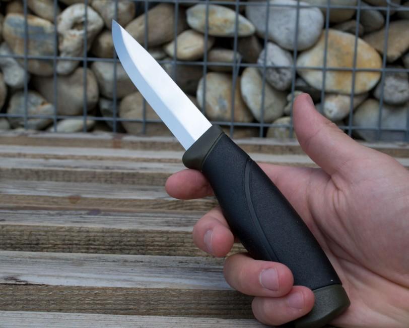 Mora of Sweden Companion HeavyDuty MG Knife, Olive