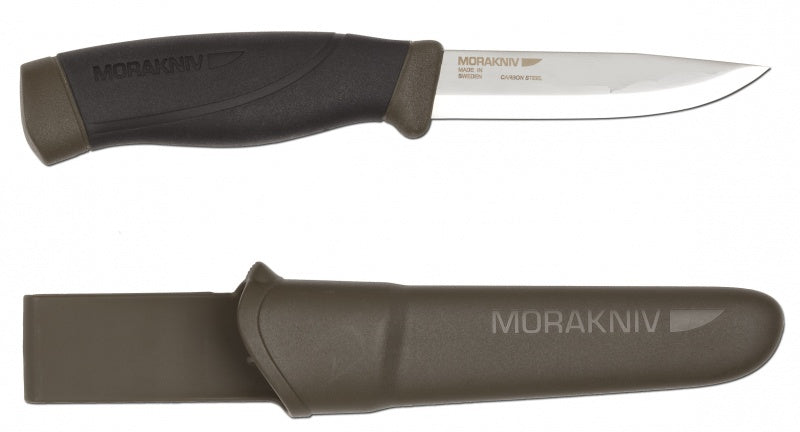 Mora of Sweden Companion HeavyDuty MG Knife, Olive