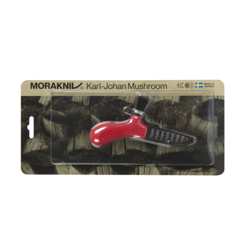 Morakniv Karl Johan Mushroom Knife, Red