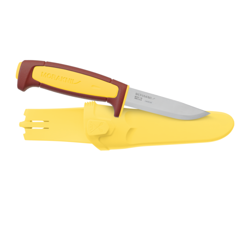 Morakniv Basic 511 Outdoor Knife Limited Edition 2023 (C), Yellow/Red