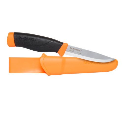 Morakniv Companion HeavyDuty F Outdoor Knife, Orange
