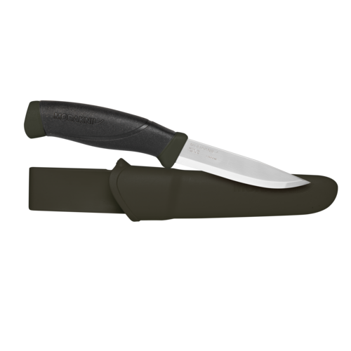 Morakniv Companion MG Outdoor Knife, Olive Green