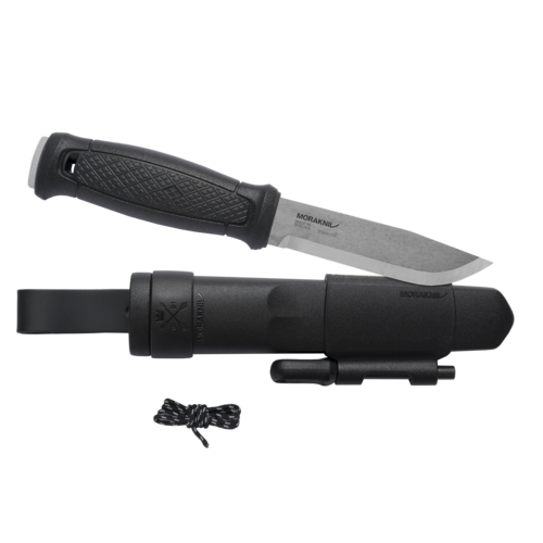Morakniv Garberg Outdoor Knife with Survival Kit (S), Black