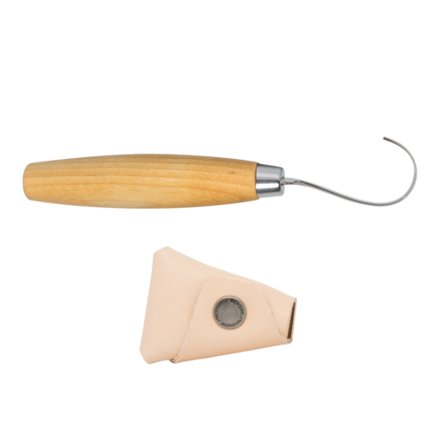Morakniv Carving Knife 164, Wood Handle, Right-Handed