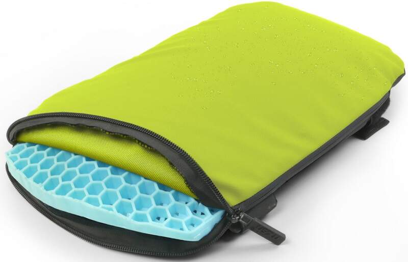 Mosh Kamper Outdoor Seat Pad, Lime/Black