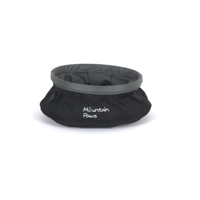 Mountain Paws Water Bowl, Black