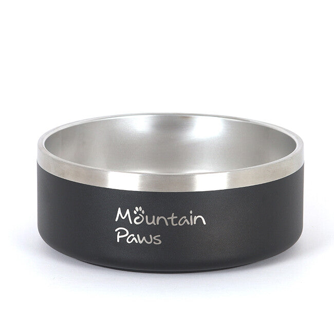 Mountain Paws Stainless Steel Dog Bowl