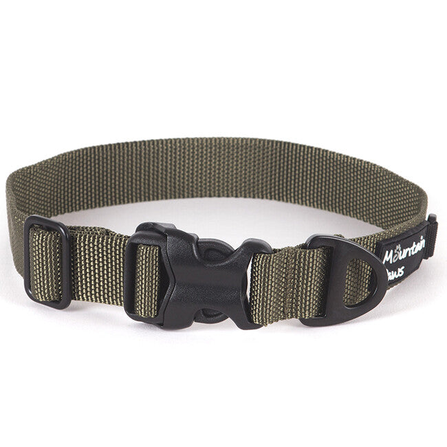 Mountain Paws Dog Collar Small, Olive