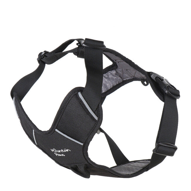 Mountain Paws polstrované postroje pre psy Dog Harness stredné, čierna