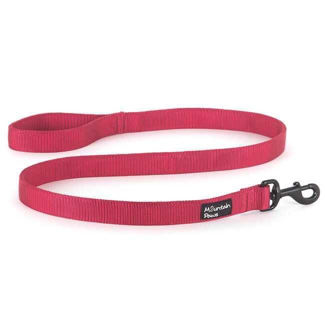 Mountain Paws Dog Leash, Red