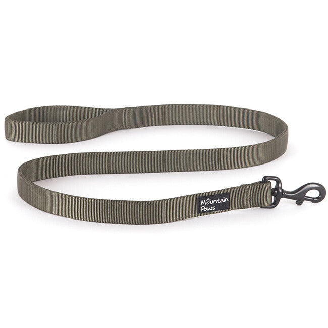 Mountain Paws Dog Leash, Olive