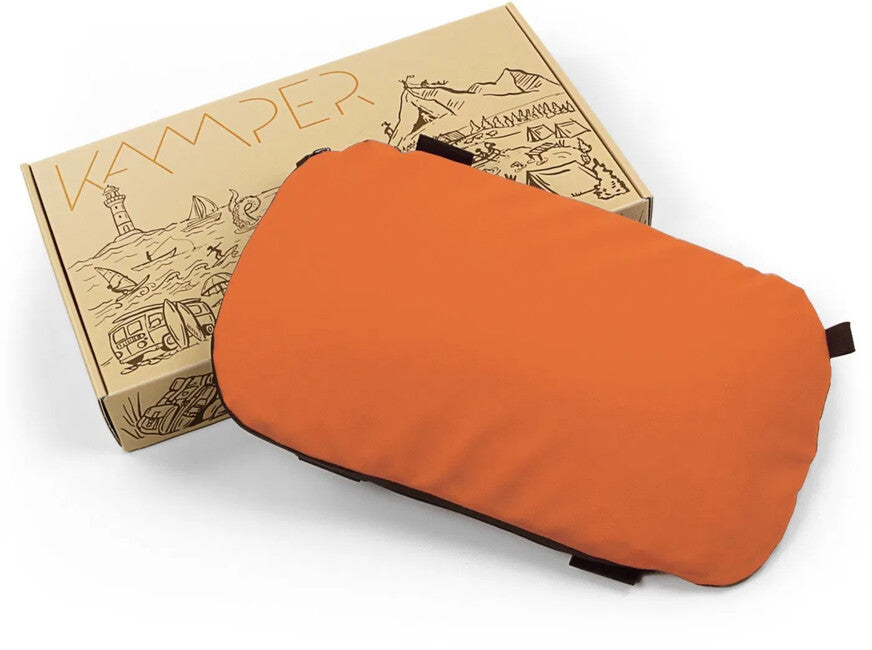 Mosh Kamper Outdoor Seat Pad, Orange/Black