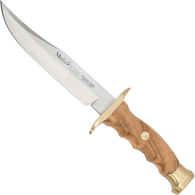 MUELA Bowie Fixed Blade Knife, Olive