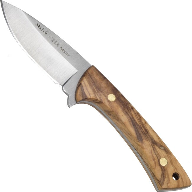 MUELA Colibri Fixed Blade Knife 85mm, Olive Wood