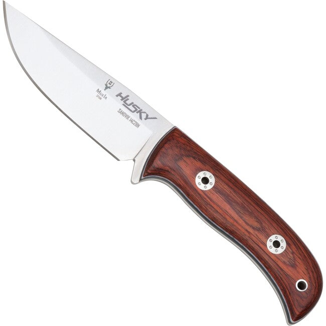 MUELA HUSKY Fixed Blade Knife, Wood Handle