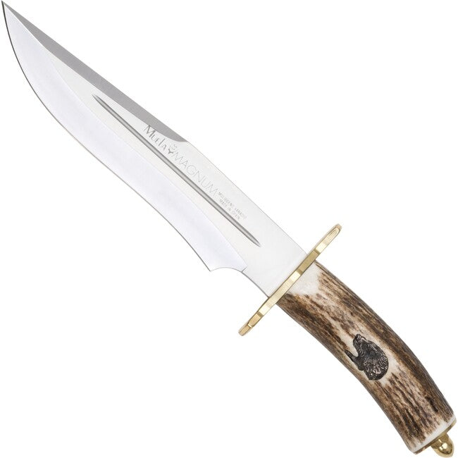 MUELA Magnum-23 Fixed Blade Knife, Horn Handle