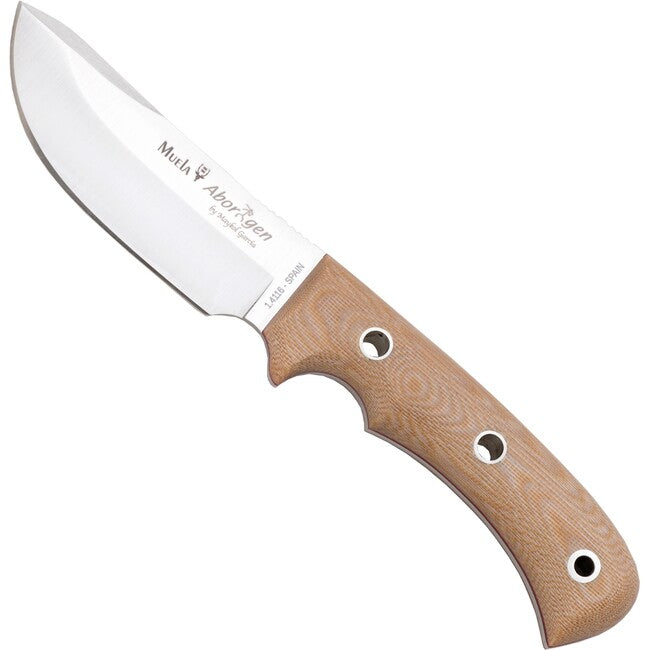 MUELA Aborigen Fixed Blade Knife, Sand