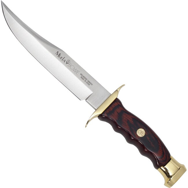 MUELA Fixed Blade Knife with Wood Handle