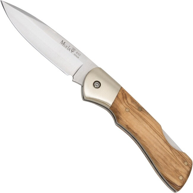 MUELA Taschenme Folding Knife, Olive Wood