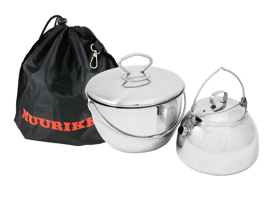 Muurikka Outdoor Cookset, Kettle and Pot