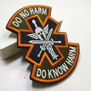 WARAGOD Do No Harm The Vintage Totem Legion Symbol 04 Embroidered Patch
