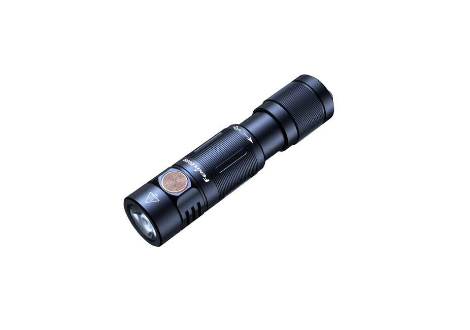 Fenix E05R Rechargeable Mini Flashlight, Black